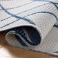 Loloi Easton Ivory and Denim 2"3" x 3"9" Indoor/Outdoor Area Rug, , large