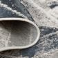 Feizy Micah 10" x 13"2" Gray and Silver Area Rug, , large