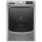 Maytag 4.8 Cu. Ft. Front Load Washer with Steam and 7.3 Cu. Ft. Gas Dryer - Metallic Slate, , large