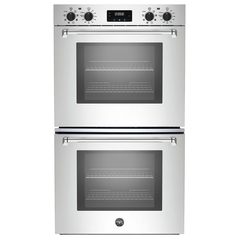 Bertazzoni 30" Master Double Convection Oven in Stainless Steel, , large