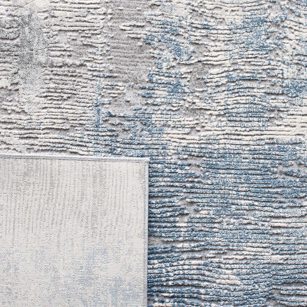 Safavieh Invista 6&#39;7&quot; Square Grey and Ivory Area Rug, , large