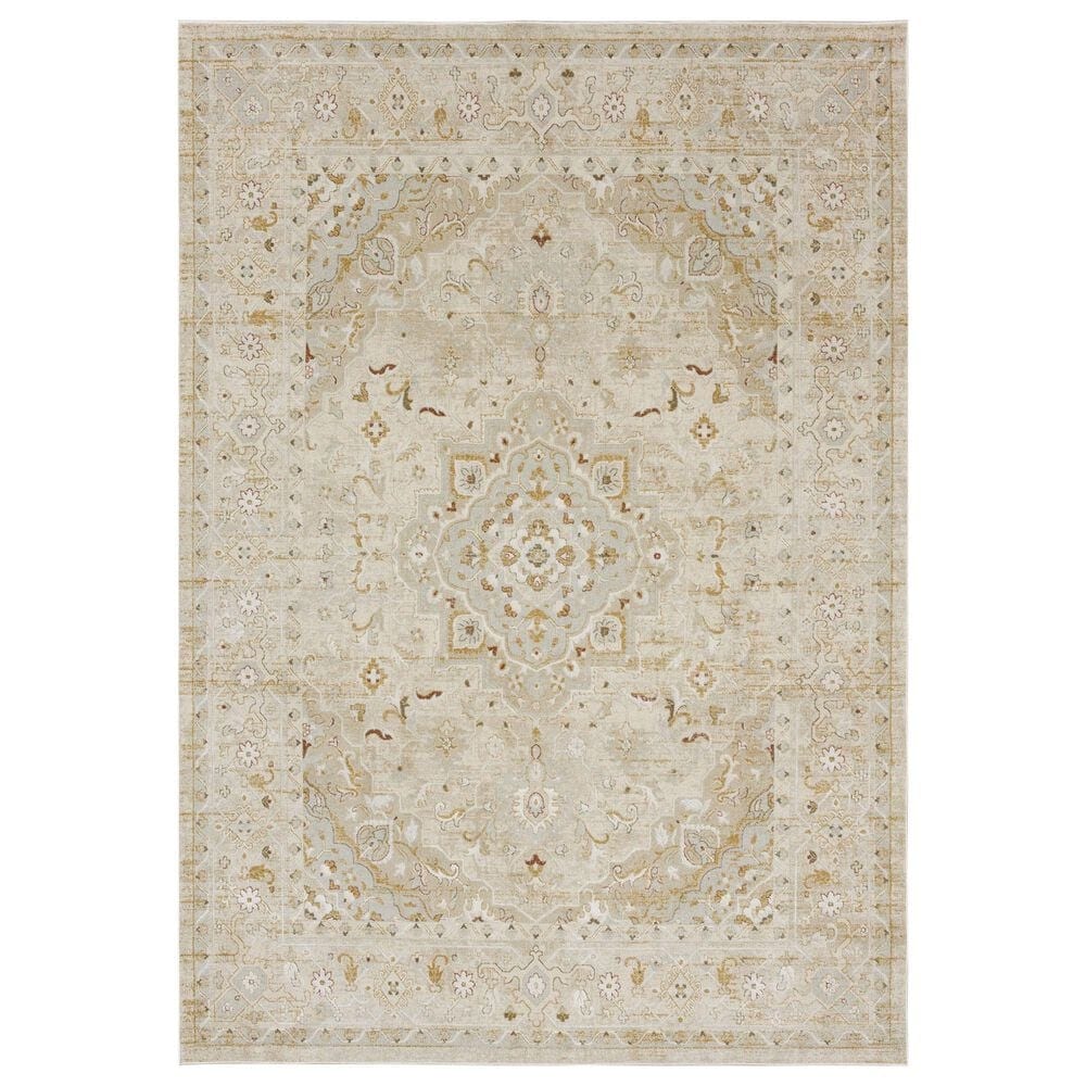 Karastan Windemere R1257 6"6" x 9"10" Cream Area Rug, , large