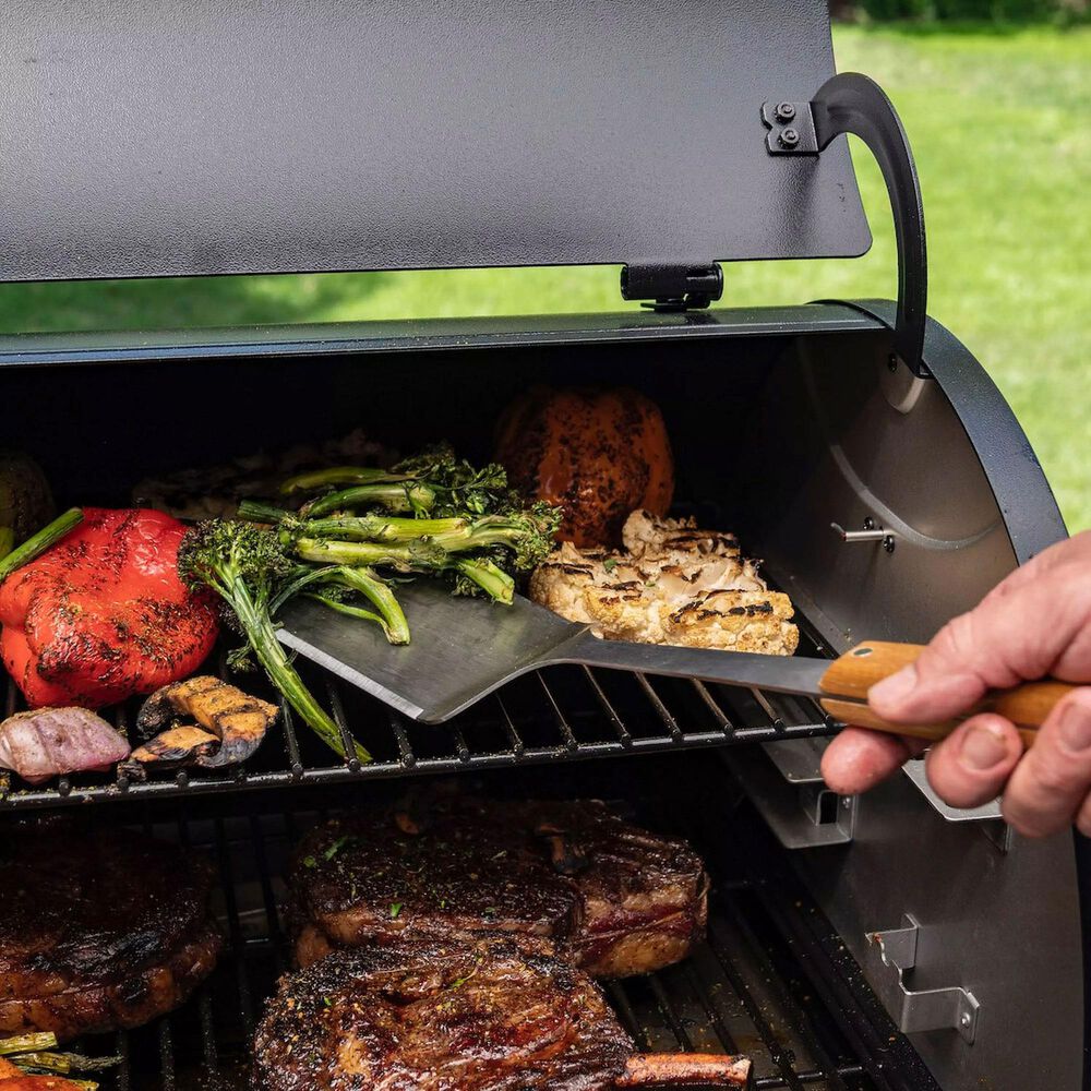 Traeger Grills BBQ Grilling Spatula in Stainless Steel, , large