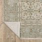 Oriental Weavers Maeve MAE04 Beige and Blue 9"10" x 12"10" Area Rug, , large