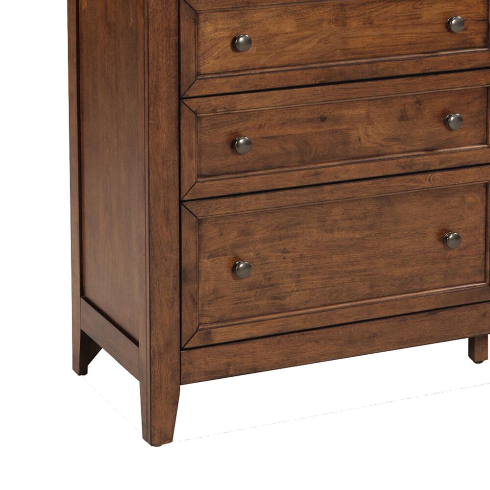 Hawthorne Furniture San Mateo 10-Drawer Dresser and Mirror in Tuscan, , large