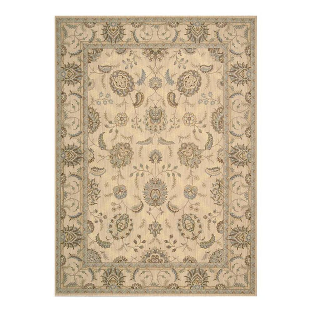 Nourison Persian Empire PE-22 12" x 15" Ivory Area Rug, , large
