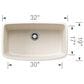 Blanco Valea 32" Super Single Bowl Kitchen Sink in Soft White, , large