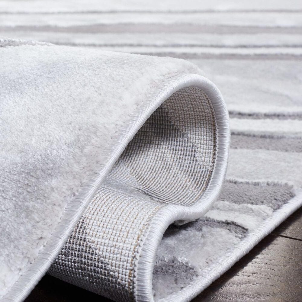 Safavieh Craft CFT843F 6&#39;7&quot; Square Light Grey and Grey Area Rug, , large