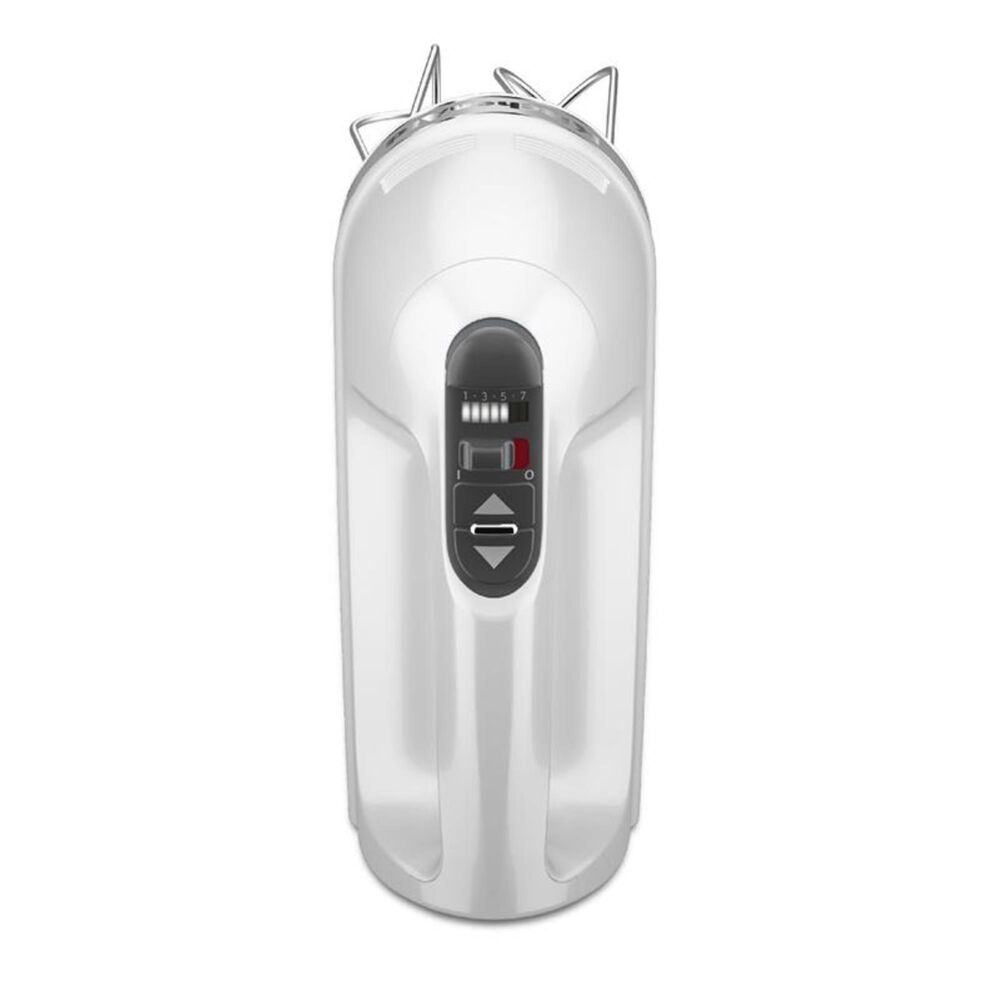 KitchenAid 7-Speed Hand Mixer in White, , large