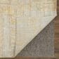 Feizy Eastfield 69FTF 9" x 12" Gold and Ivory Area Rug, , large