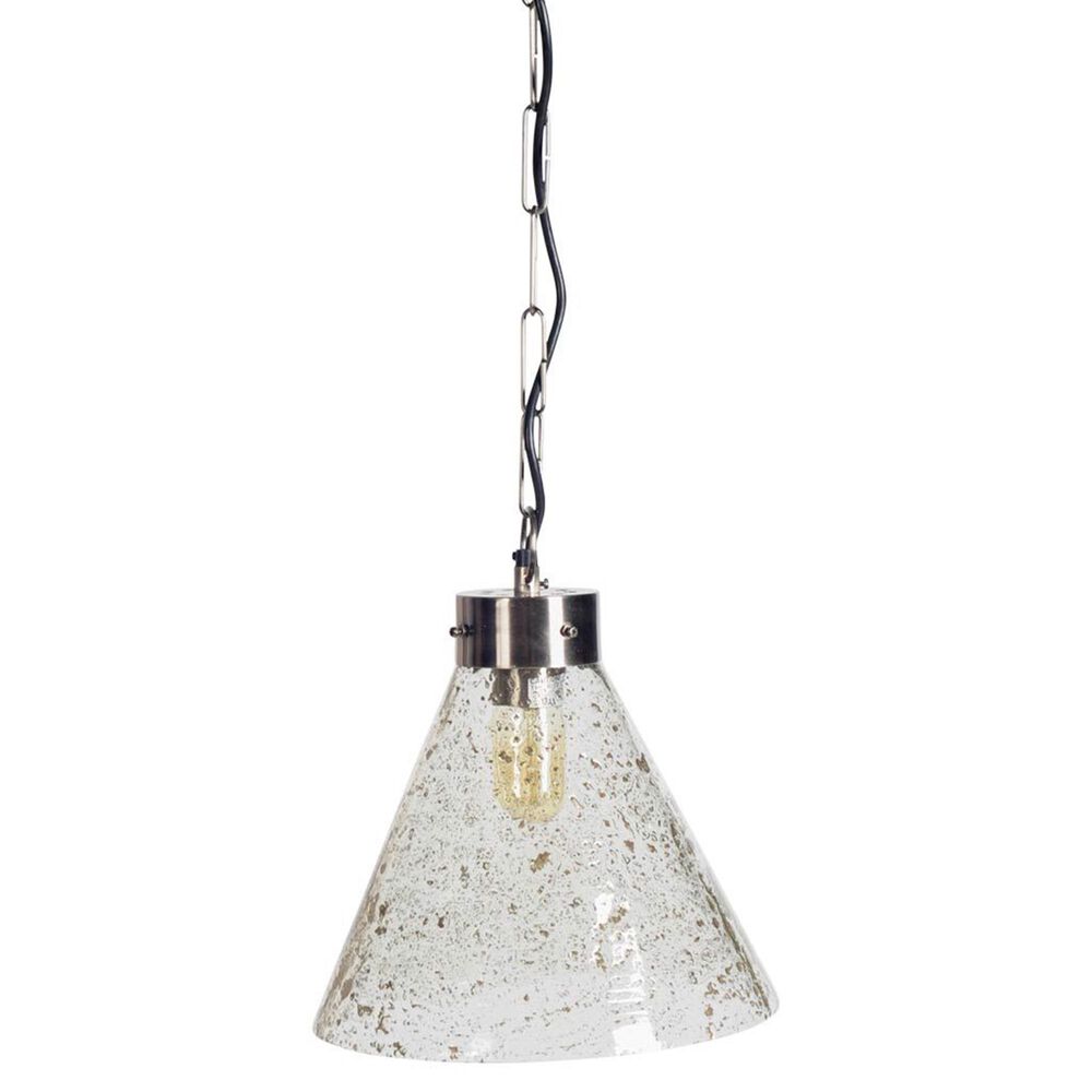 Mercana Thurlow II 1-Light Pendant in Pewter and Silver, , large