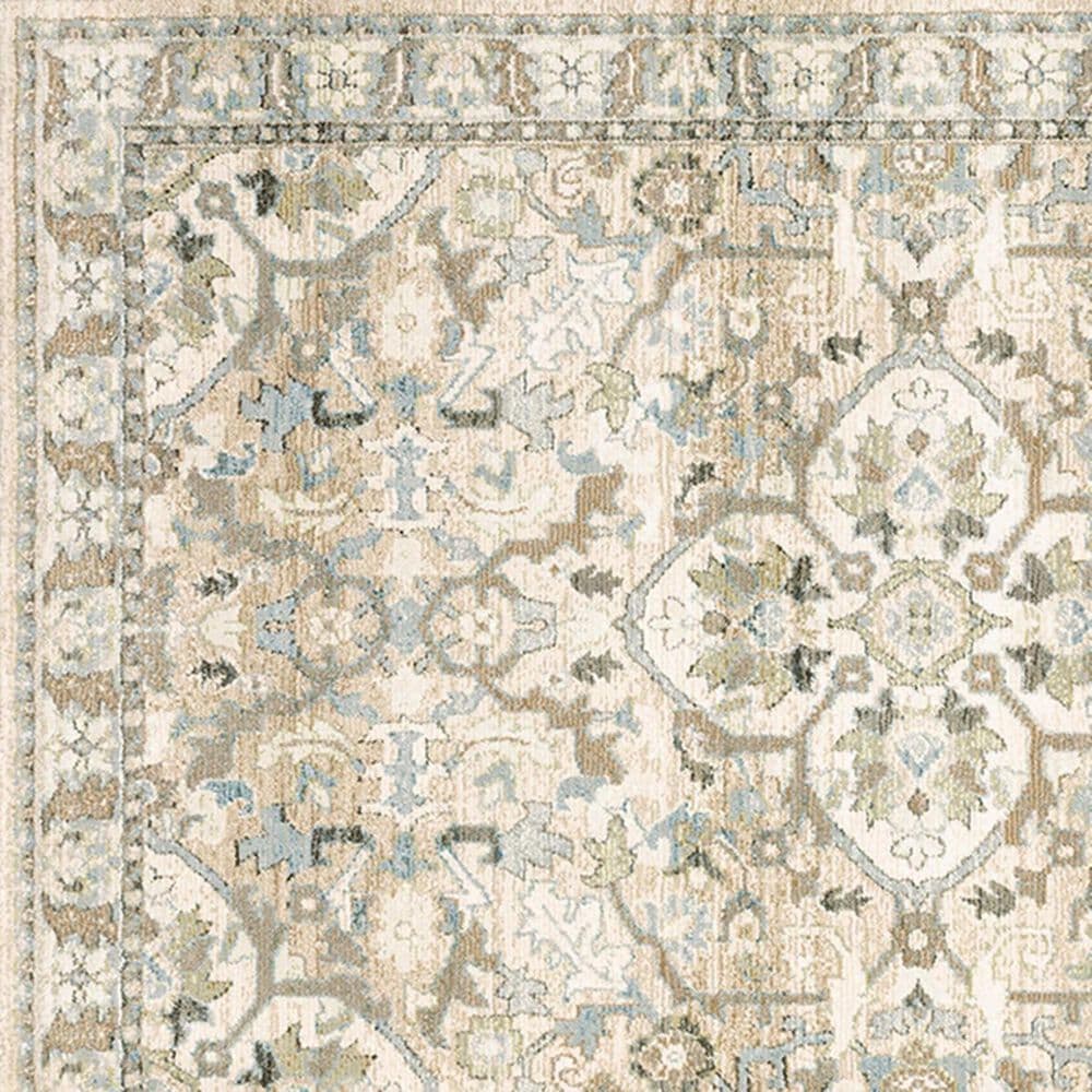 Oriental Weavers Andorra 9818G 3&#39;3&quot; x 5&#39;2&quot; Beige Area Rug, , large