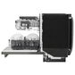 LG 24" Built-In Bar Handle Dishwasher with 3rd Rack in Black Stainless Steel, , large