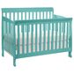 Hearth and Haven Riley 4-In-1 Convertible Crib in Turquoise, , large