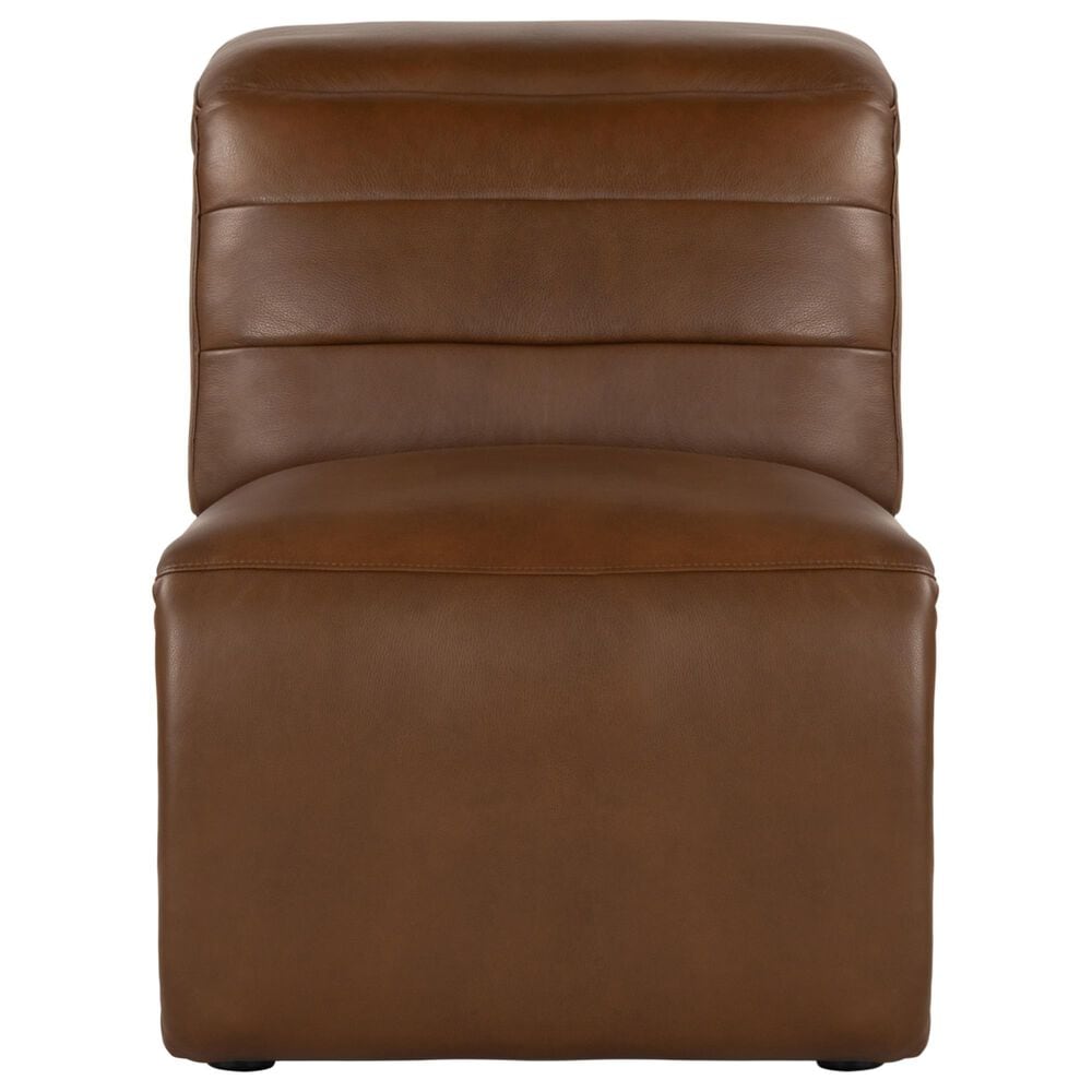 Italiano Furniture Krewe Power Armless Recliner in Brown Birch, , large