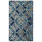 Safavieh Evoke EVK230A 2"2" x 4" Royal Blue and Light Blue Scatter Rug, , large