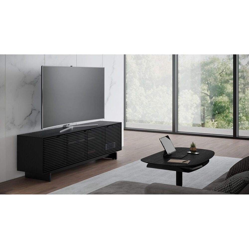 BDI Align 81&quot; TV Credenza in Ebonized Ash, , large