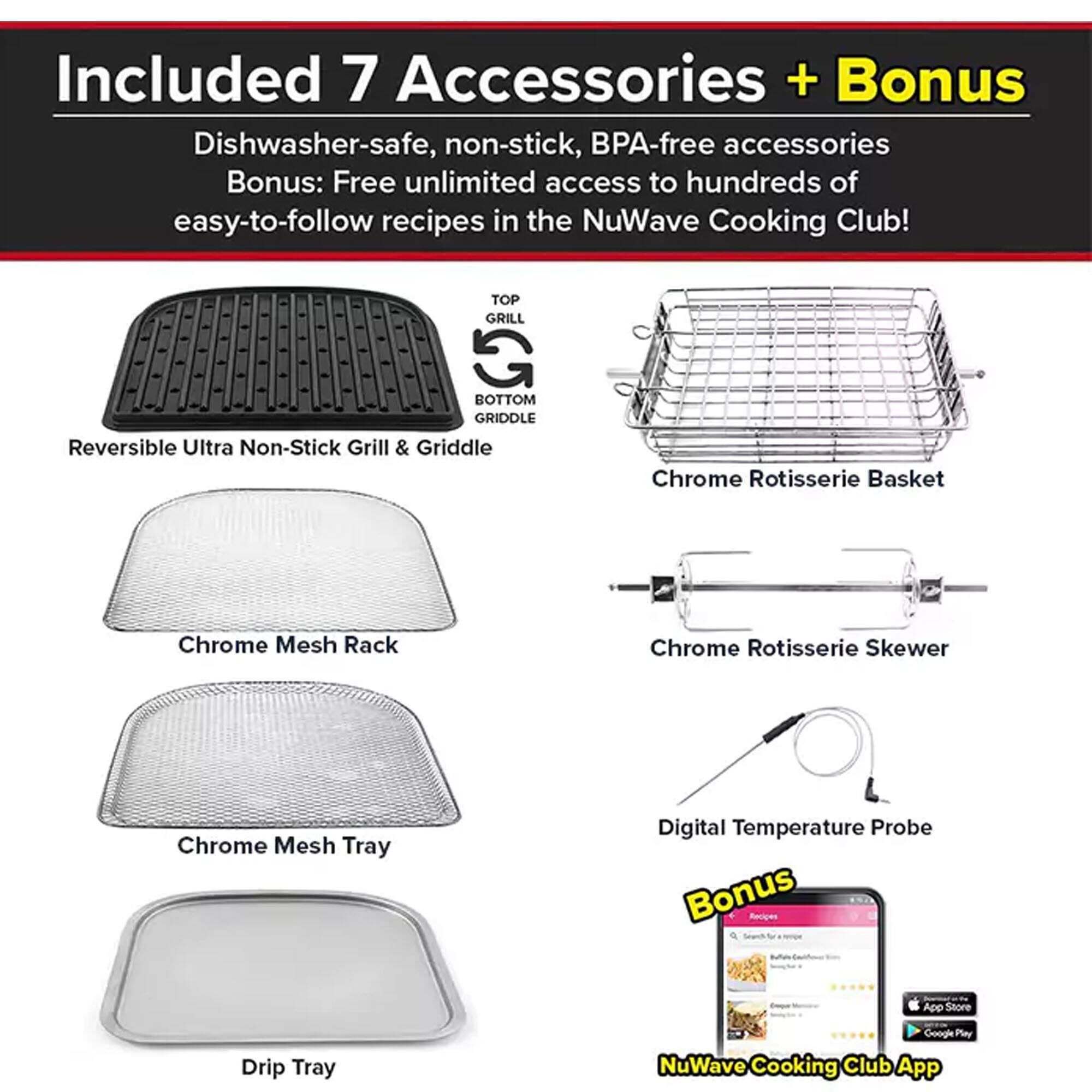 Nuwave brio sale accessories