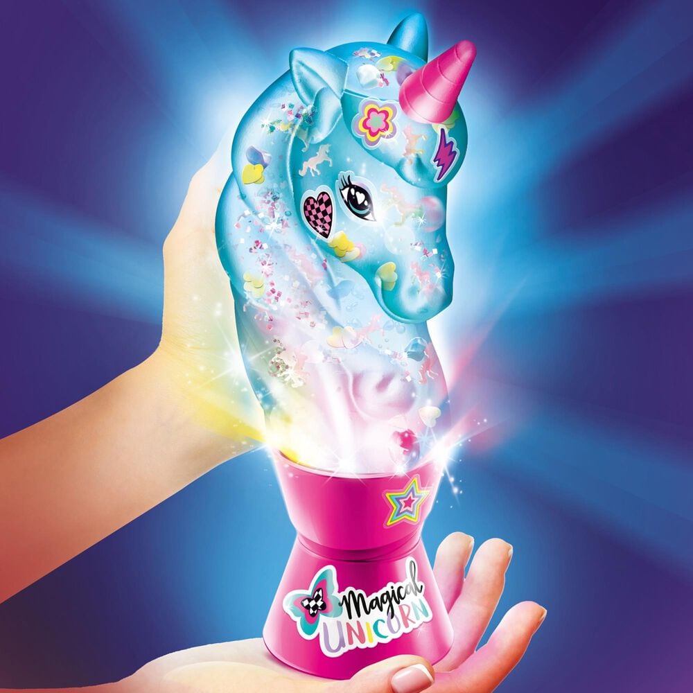 Style 4 Ever DIY Unicorn Motion Mood Lamp Kit with Decorations in Multicolor, , large
