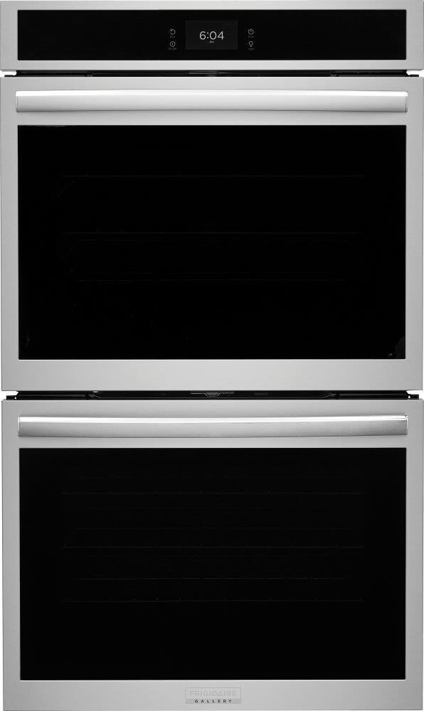 Frigidaire Gallery 30" Double Wall Oven with Stone Baked Pizza in Stainless Steel, , large