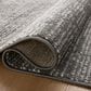 Loloi II Kamala 2"7" x 8" Charcoal and Ivory Runner, , large
