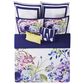 Pem America Christian Siriano 3-Piece Full/Queen Garden Bloom Comforter Set in Blue and White, , large