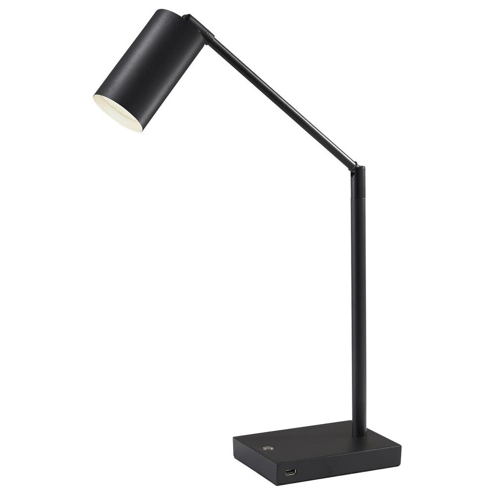 Adesso Colby LED Desk Lamp in Black, , large