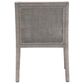 Baxton Studio Karis Arm Chair in French Grey, , large