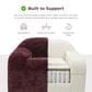 Furniture of America Phael Accent Chair in Red Wine, , large