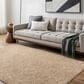 Surya Masterpiece MPC-2316 Beige, Tan and Medium Brown 12" x 15" Area Rug, , large