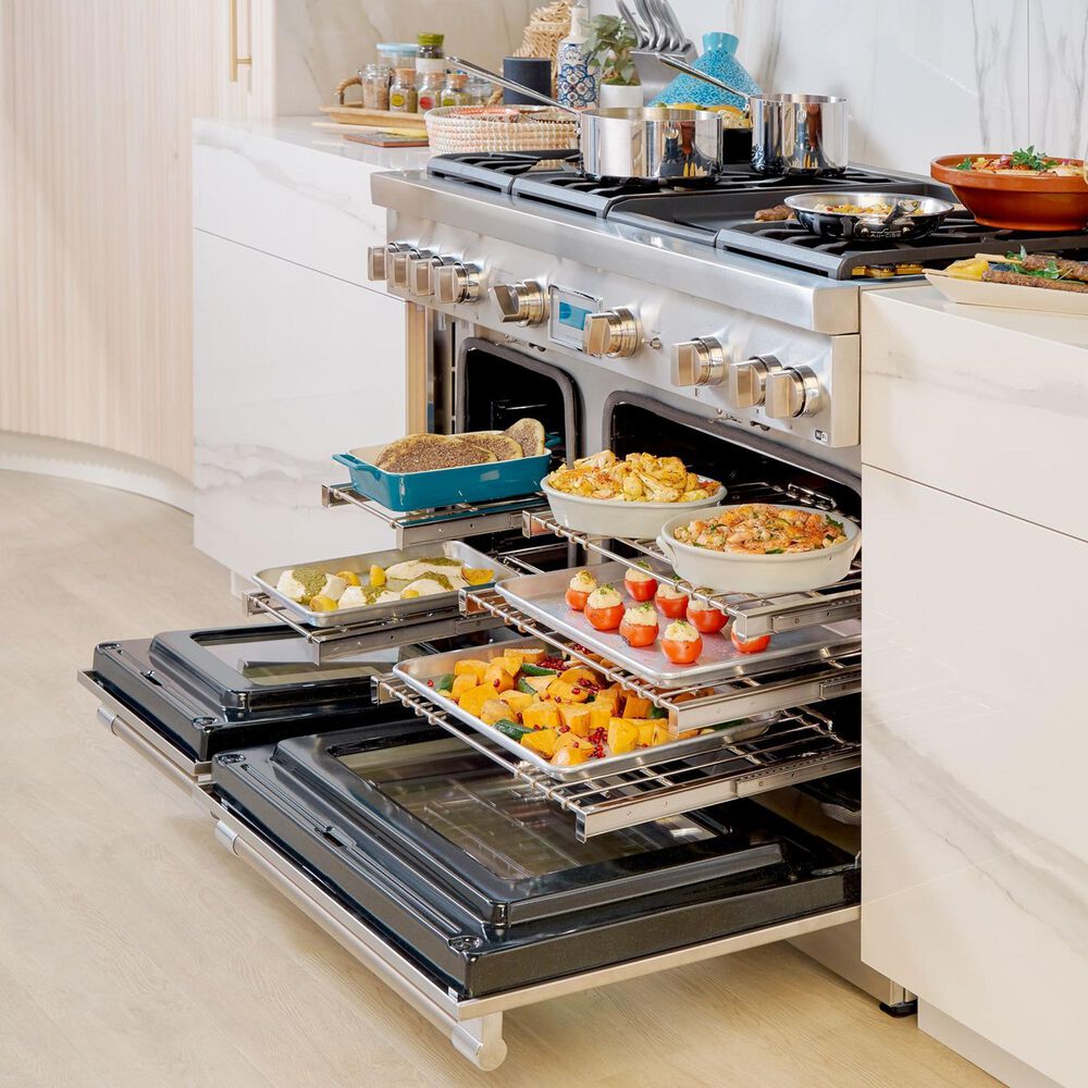 Thermador 60&quot; Pro Grand Dual Fuel Range with 6 Burners and Griddle in Stainless Steel, , large
