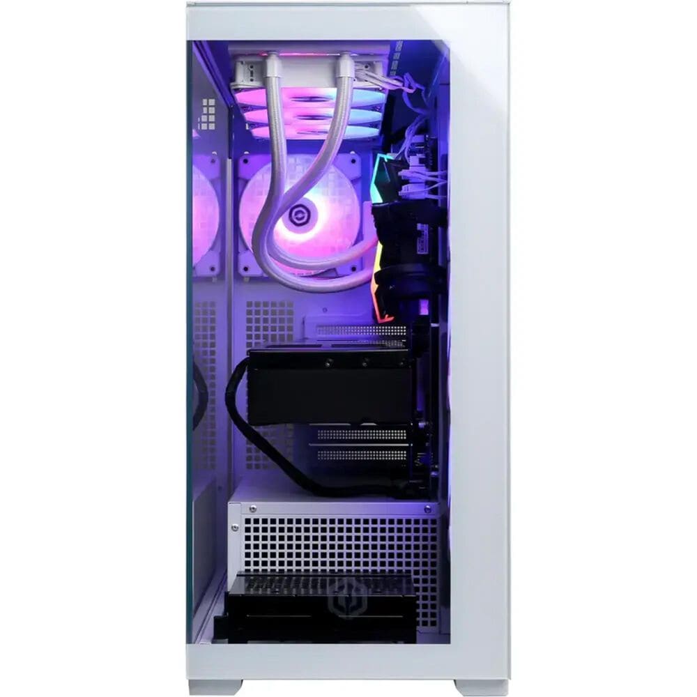 CyberPowerPC Gamer Supreme Gaming Desktop PC | Intel Core Ultra 9 285K - 64GB RAM - NVIDIA GeForce RTX 5080 Graphics - 4TB SSD in White, , large