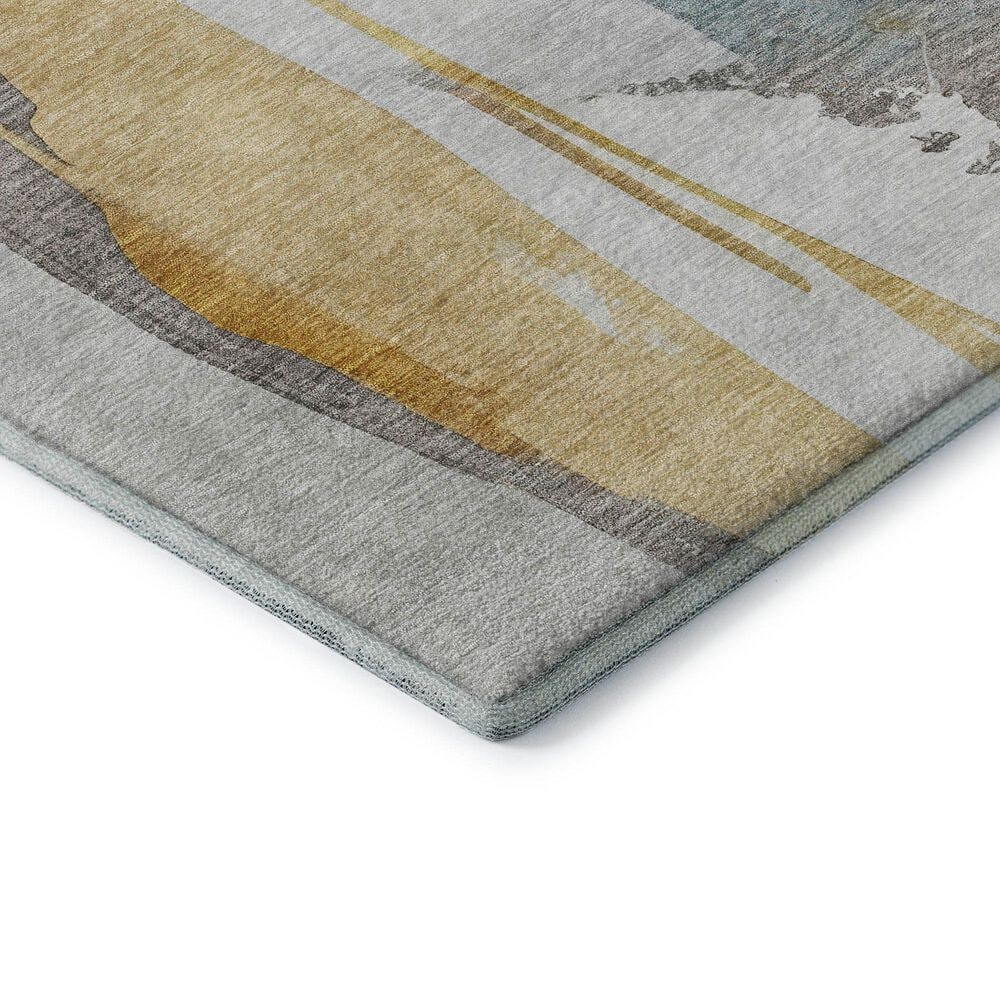 37B Ravenna RN7 8&#39; x 10&#39; Gold Area Rug, , large