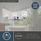 Vaxcel Wilmette 3-Light Bathroom Vanity in Chrome, , large