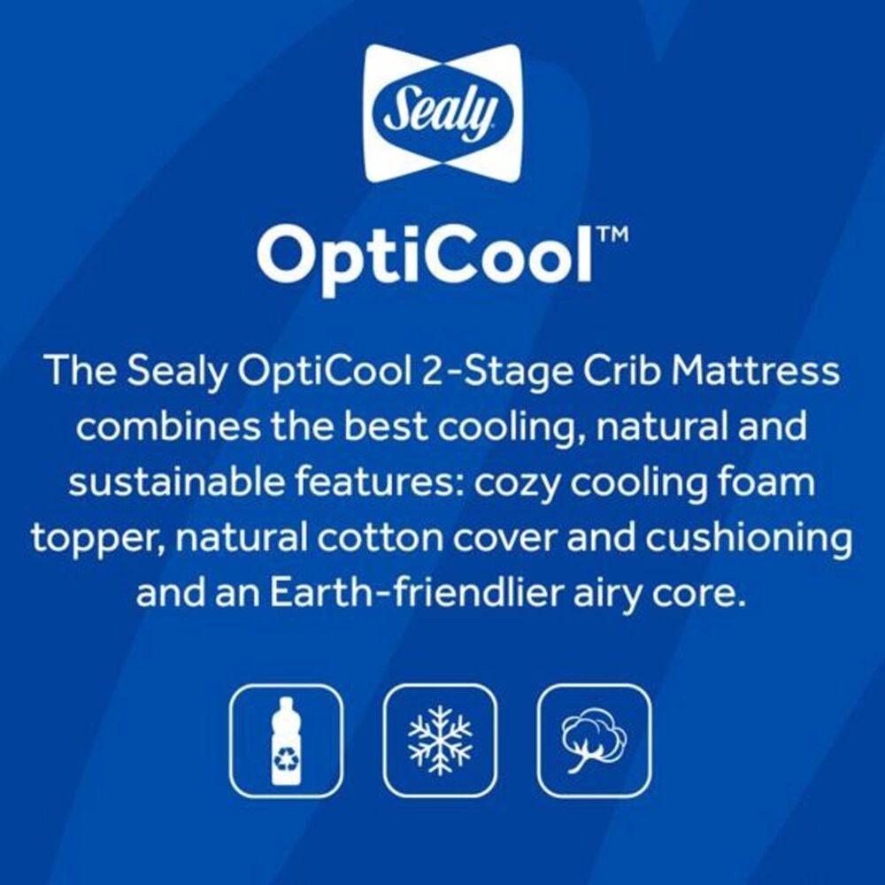 Kolcraft OptiCool 2-Stage Crib Mattress, , large