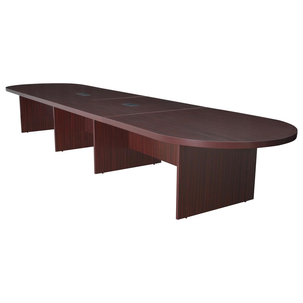 Regency Global Sourcing Legacy 192" Modular Conference Table in Mahogany, , large