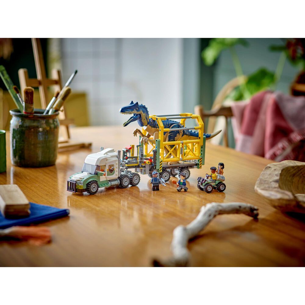 LEGO Jurassic World series Dinosaur Missions: Allosaurus Transport Truck, , large