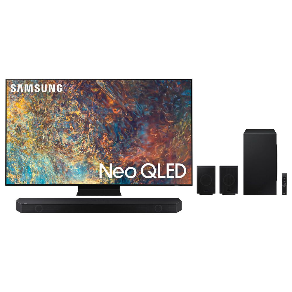 Samsung 98" Class QN90A Neo QLED 4K HDR - Smart TV with 11.1.4 Channel Soundbar, , large