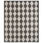 Nourison Positano Geometric Black 8" x 10" Indoor/Outdoor Area Rug, , large