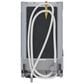 Bosch 18" 300 Series Built-In Recessed Handle Dishwasher in Black, , large