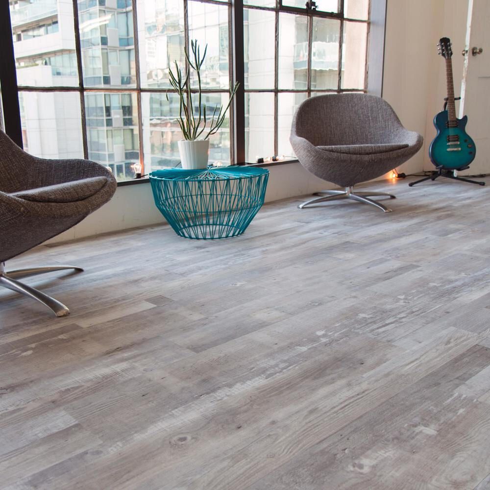 Cali Bamboo Gray Ash 7.12" x 48" Luxury Vinyl Plank Flooring, , large