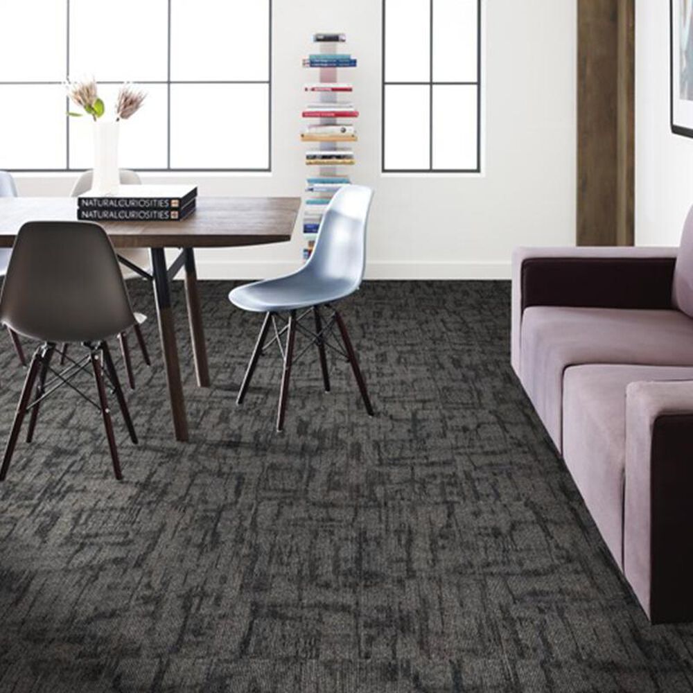 Shaw Crackled 24&quot; x 24&quot; Carpet Tile in Create, , large