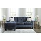 Ashley Amity Bay Stationary Queen Sofa Chaise Sleeper in Ink, , large