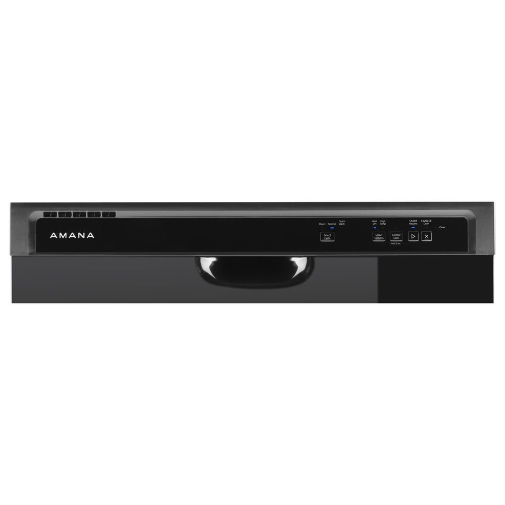 Amana 24&quot; Built-In Dishwasher with Midnight Interior in Black, , large