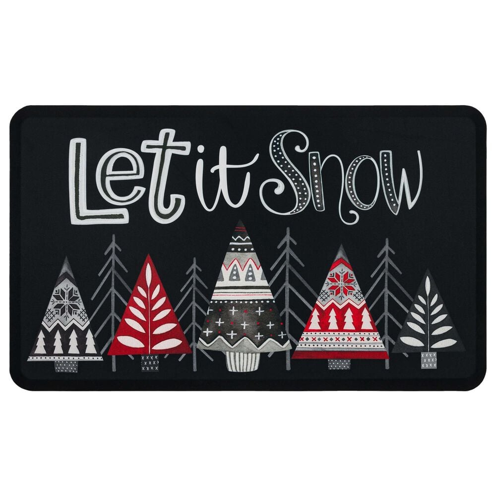 Mohawk Dri-Pro Nordic Trees 1"6" x 2"6" Multicolor Door Mat, , large