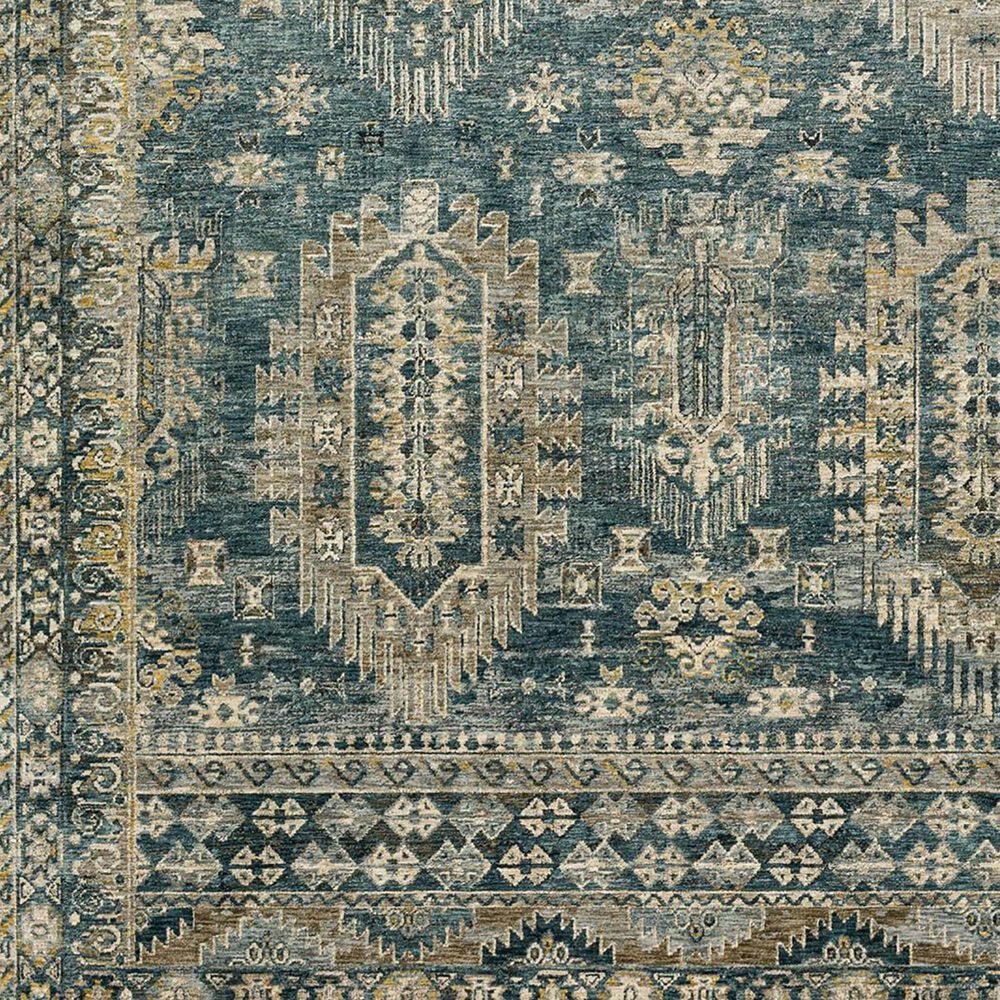 Karastan Marash Kamarar Blue 6'7" x 9'6" Area Rug, , large