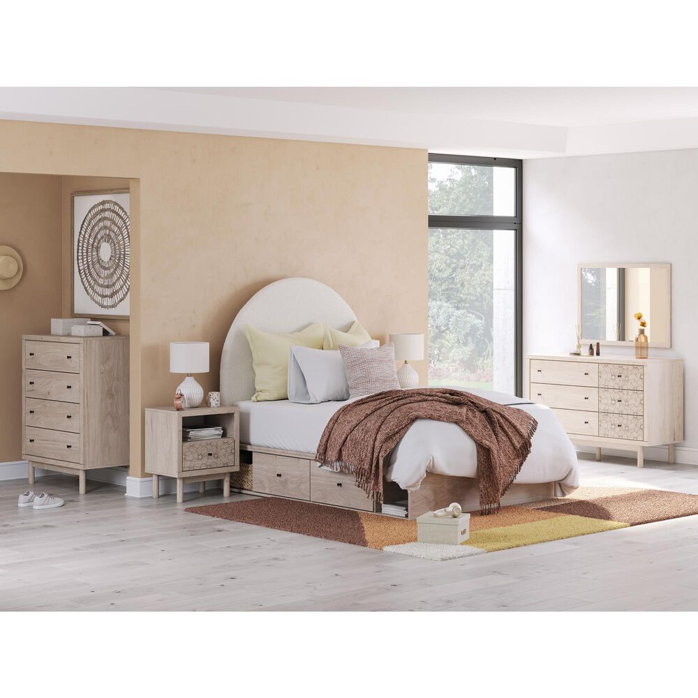 Ashley Arloster 1-Drawer Nightstand in Tan, , large