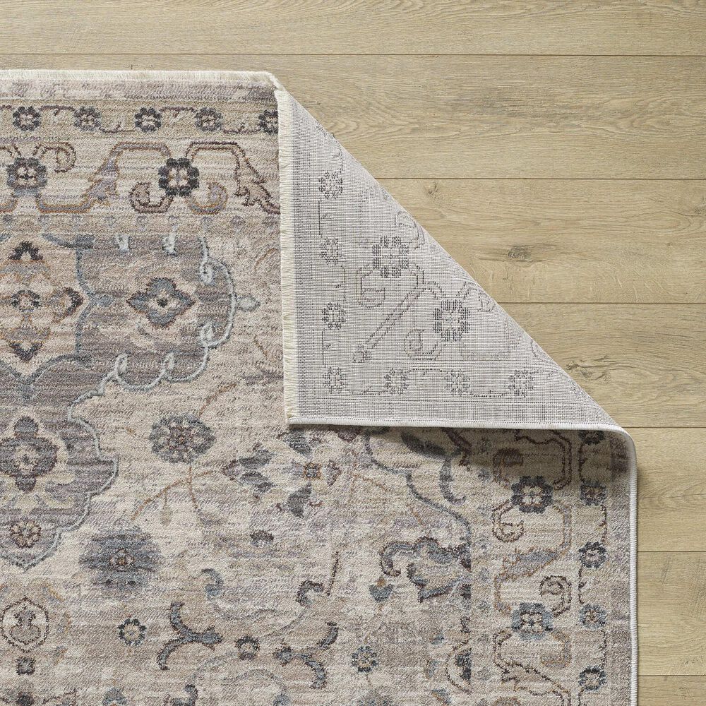 Kas Oriental Rugs Adele Amelia 5&#39; x 7&#39;8&quot; Ivory and Grey Area Rug, , large