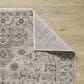 Kas Oriental Rugs Adele Amelia 5" x 7"8" Ivory and Grey Area Rug, , large