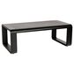 Woodard Vale Coffee Table in Textured Black Finish, , large